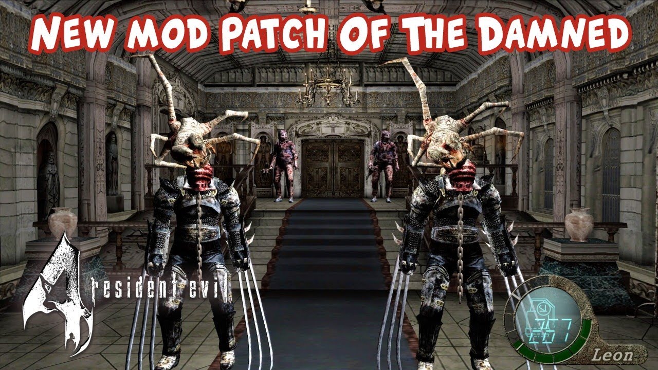 Resident Evil 4 UHD Mod Patch Of The Damned New Game Pro #17