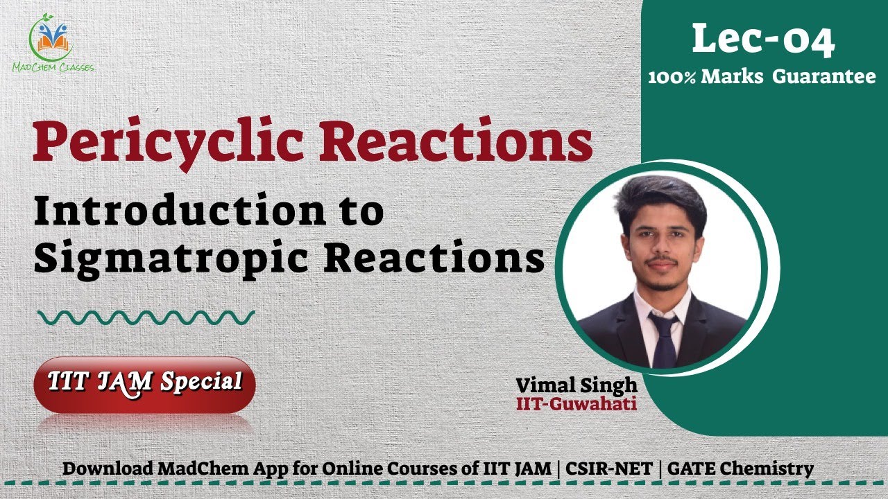 Key Points of Diels Alder Reactions & Introduction to Sigmatropic Reactions in Pericylic Reactions