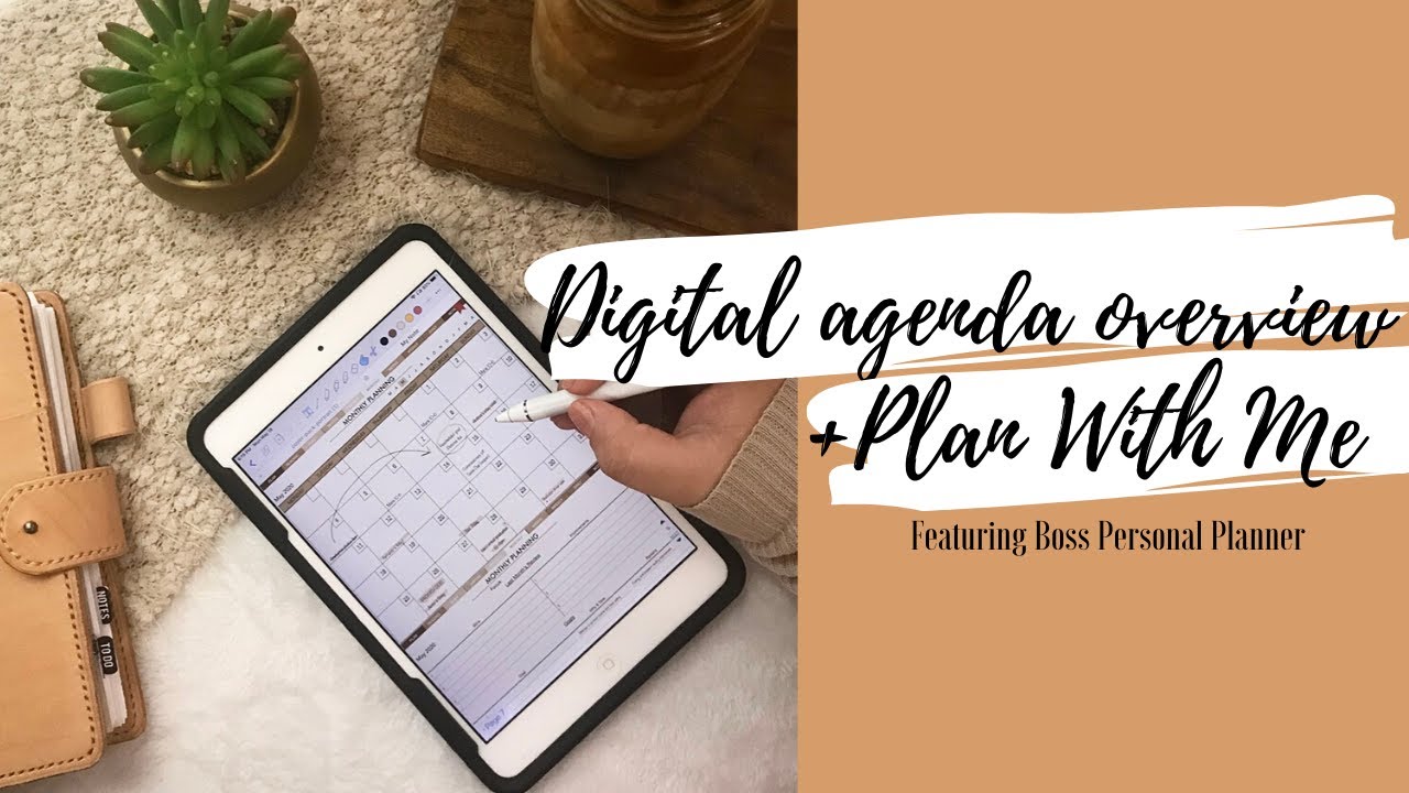 Digital Planner Review ft. Boss Personal Planner l Plan With Me
