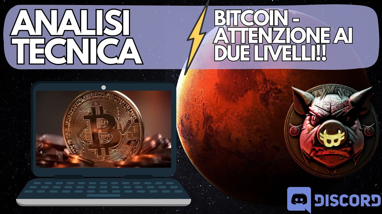 💣ANALISI TECNICA💣 BTC OCCHIO AI DUE LIVELLI!! #cryptoitalia #cryptoita #bitcoin #cryptotrading