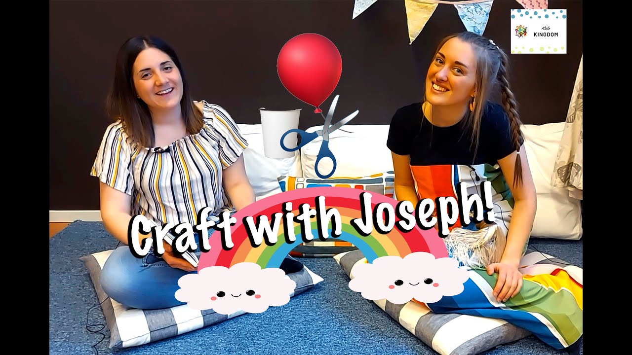 Story of Joseph -simple craft and game with cup and balloon