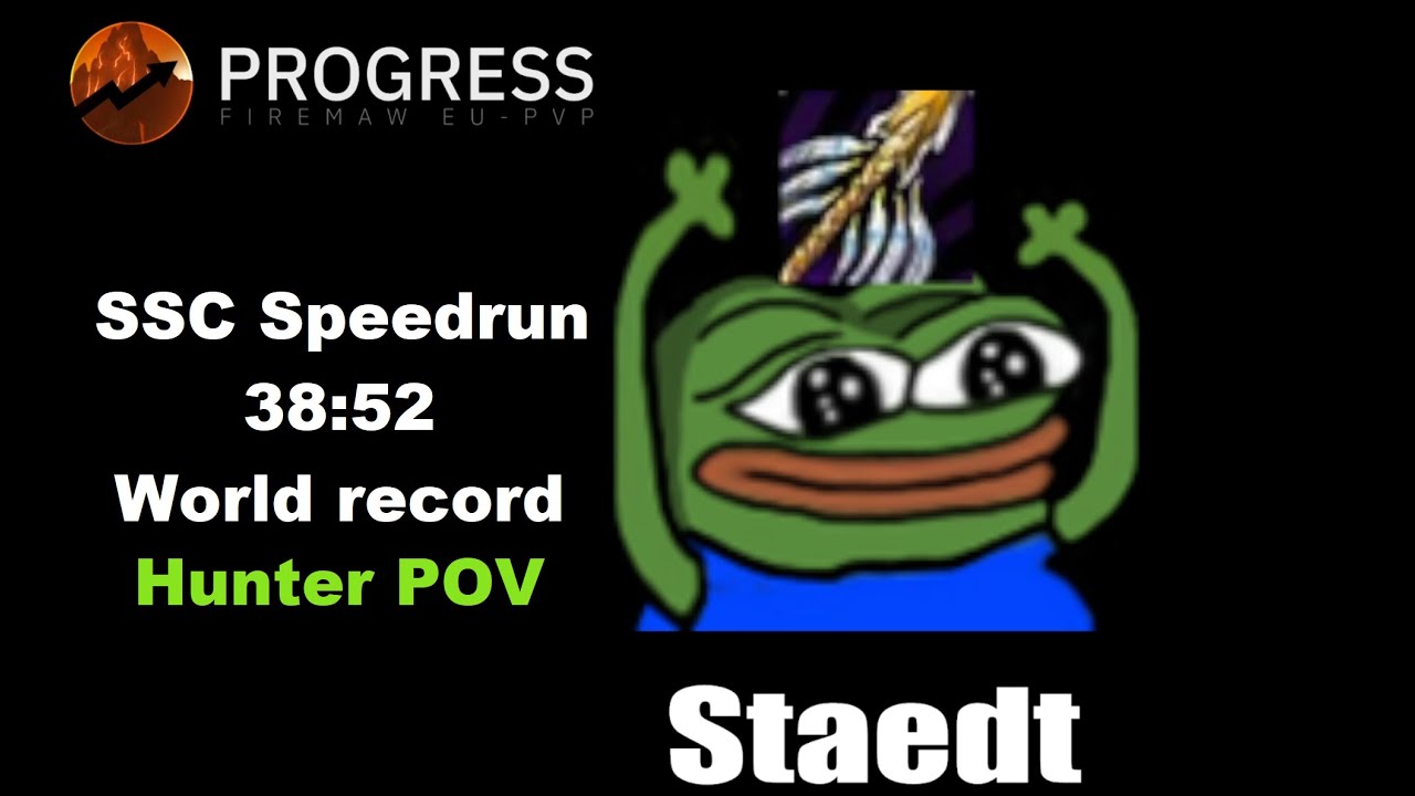 [Progress] SSC Speedrun - 38:52 - Hunter POV