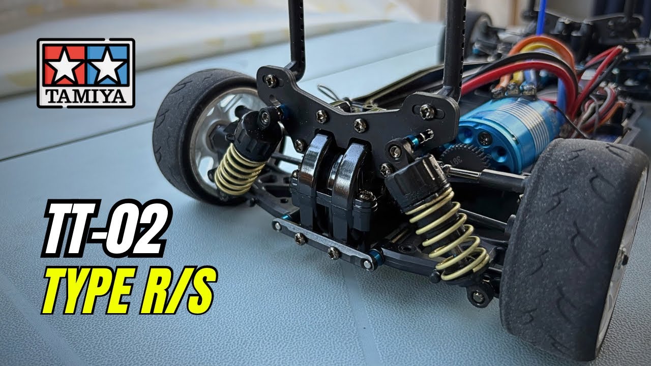 Tamiya TT-02 R/S : mon nouveau châssis hybride a l’essai !