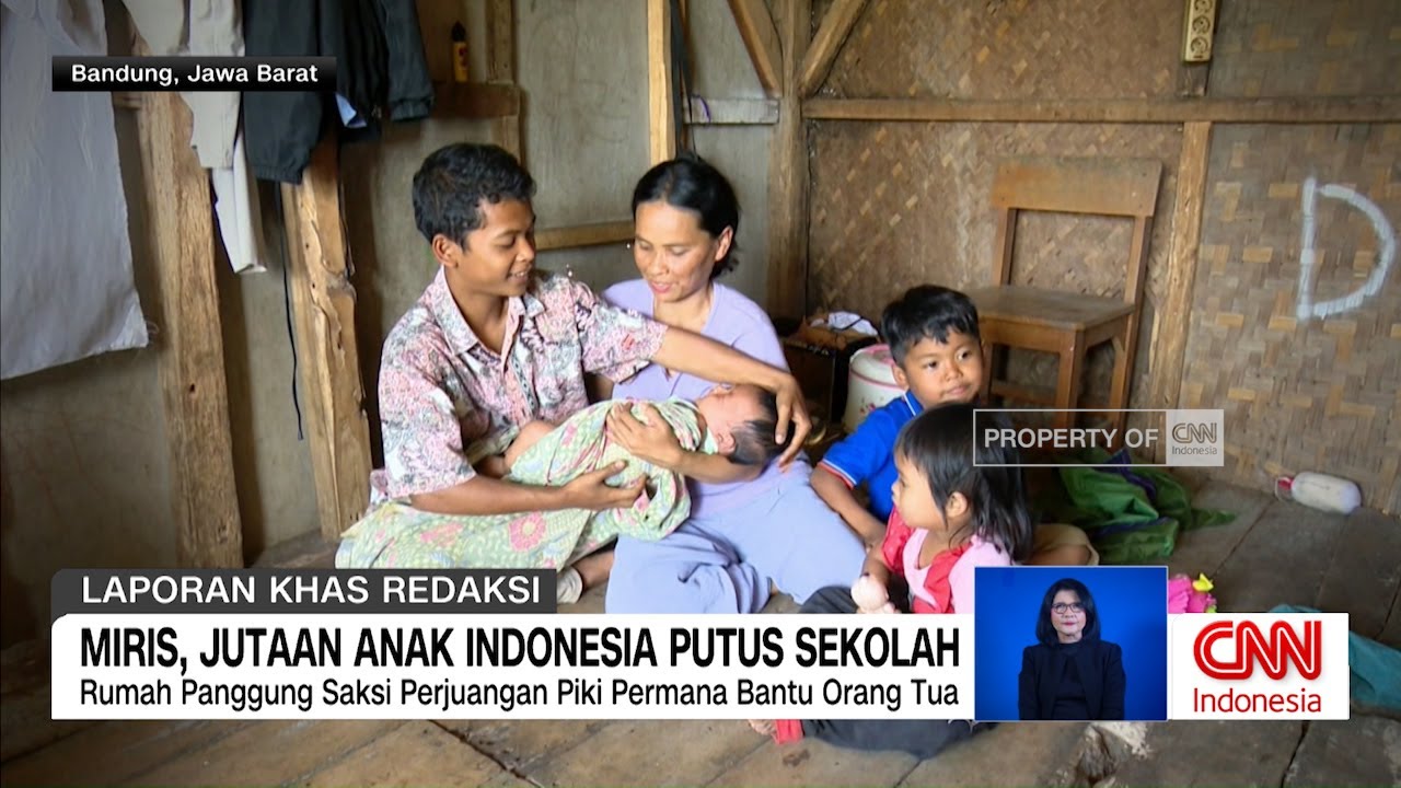Miris, Jutaan Anak Indonesia Putus Sekolah