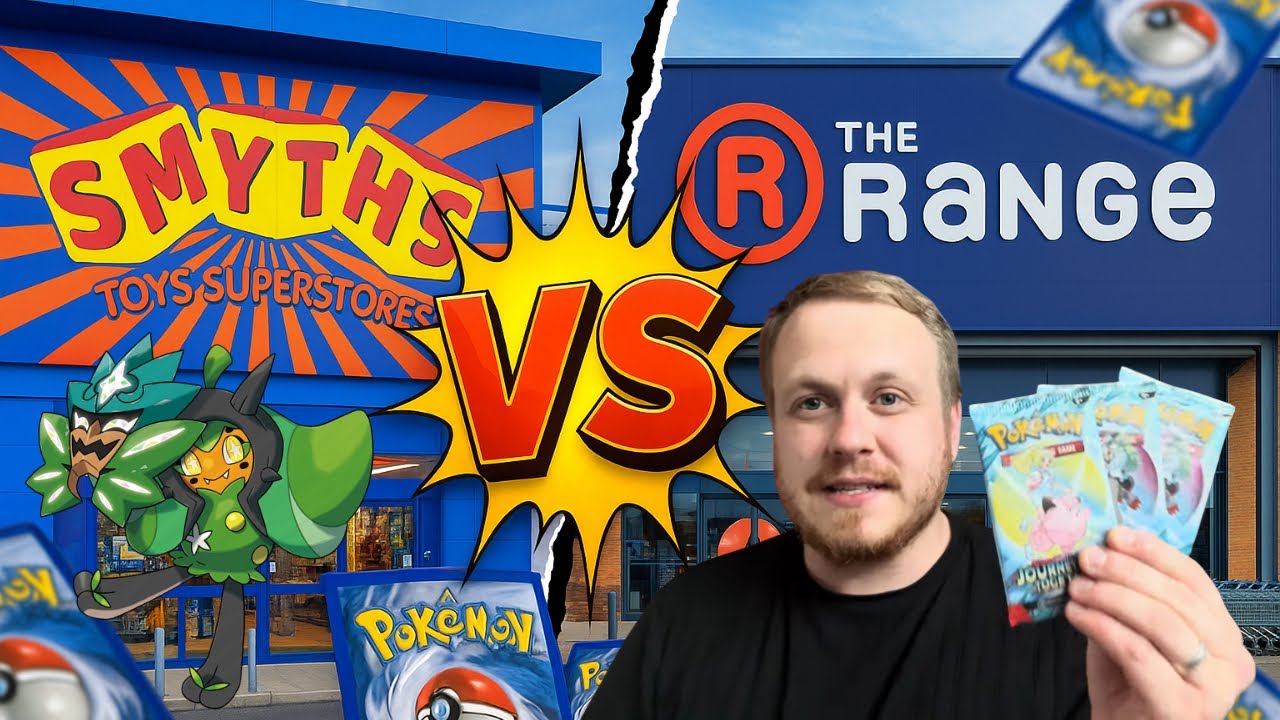 THE RANGE vs SMYTH’S TOYS! Which UK Retail Park is the VERY BEST for Pokémon Cards?! Episode 2