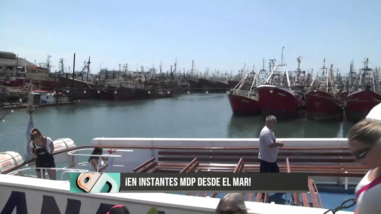 Ddiez | Jere se embarca en el Crucero Anamora para mostrarnos Mar del Plata desde el mar