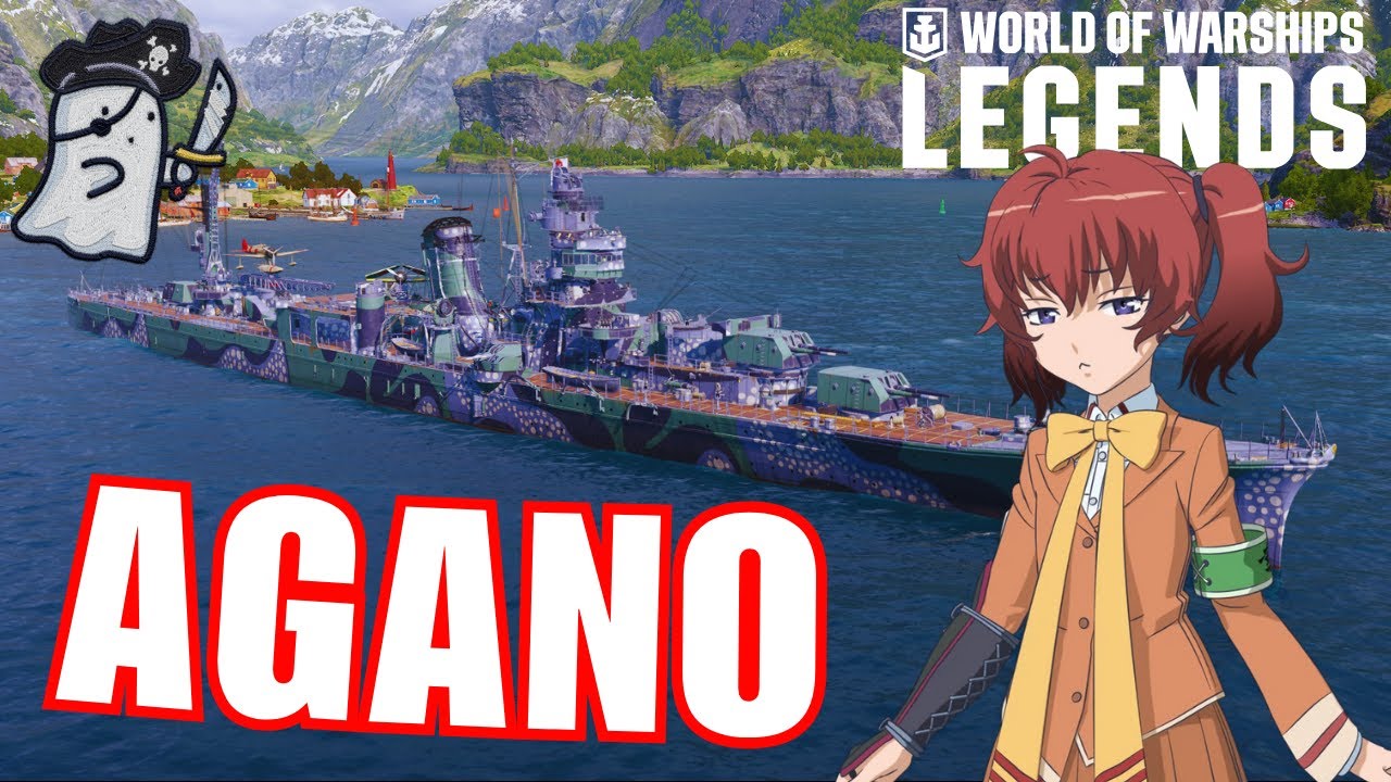 Nothing Crazy, BUT COOL! - AGANO || World of Warships: Legends