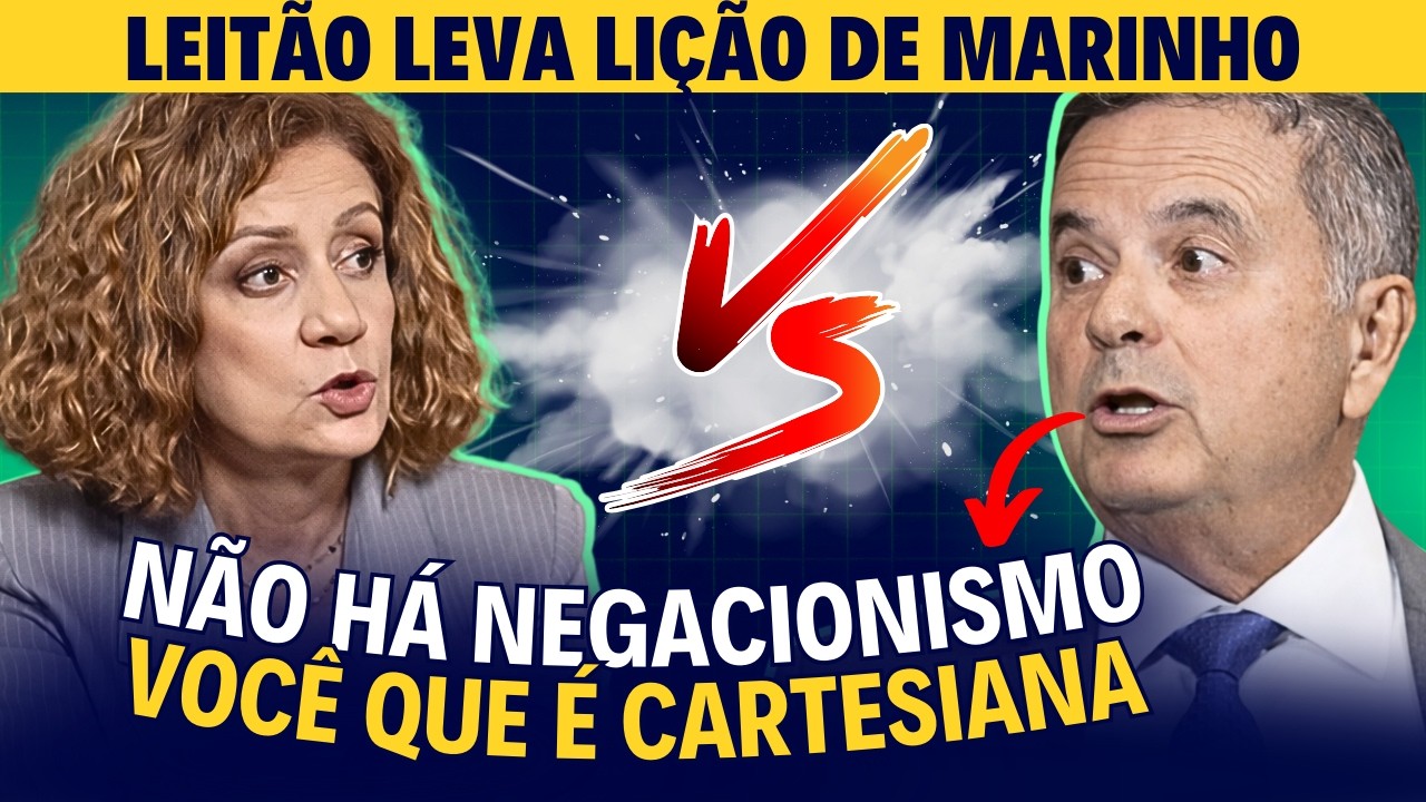 Rogério Marinho DESMONTOU Mirian Leitão e REBATEU narrativas Petistas