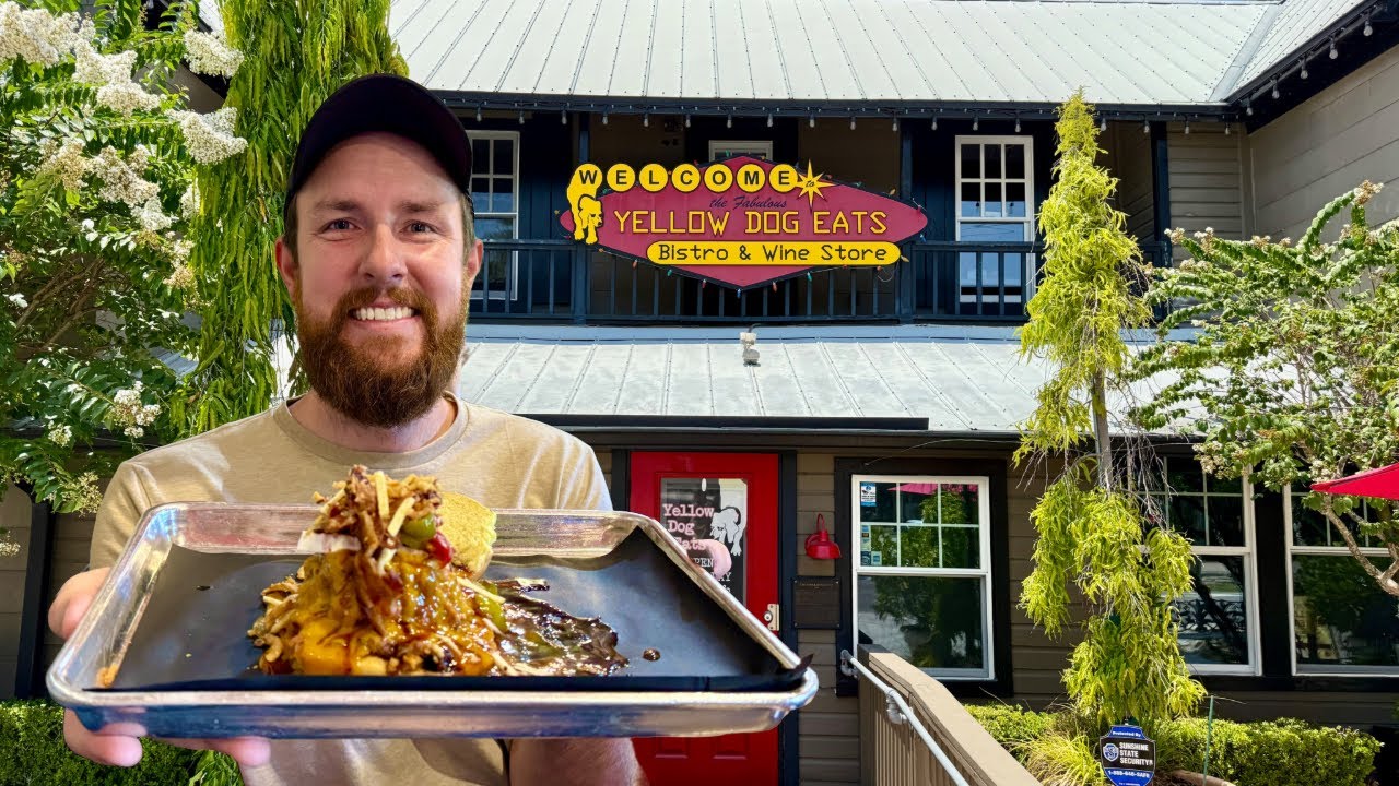 Great BBQ Sandwich at Yellow Dog Eats!