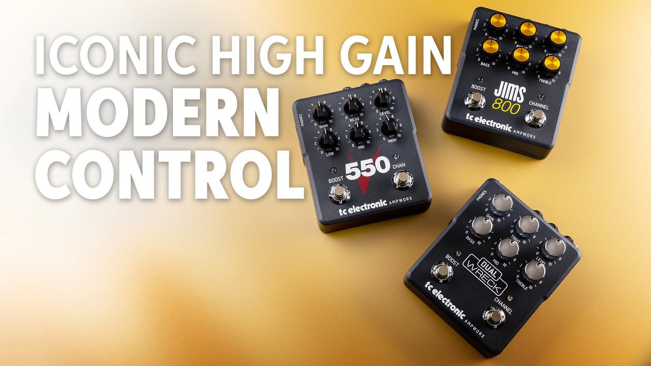 TC Electronic Ampworx: 3 (More) Flavors of Premium Preamp Power