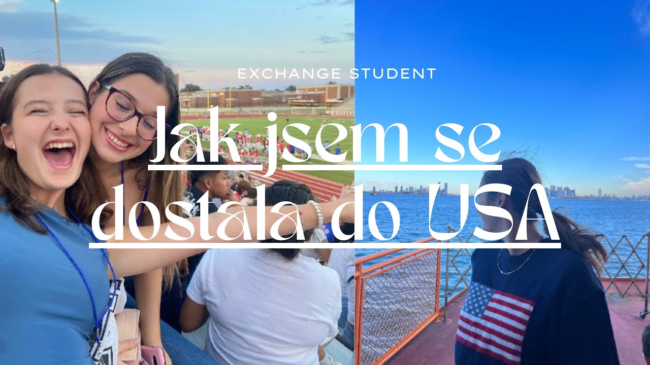 STUDOVAT V USA 🇺🇸 odlet, rozlučky, balení a basic info, vízum 🤘