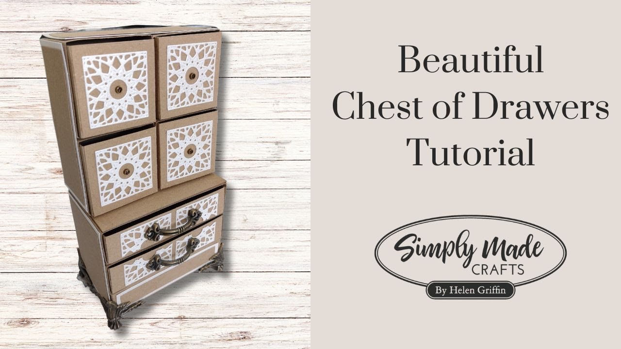 Beautiful Chest of Drawers Tutorial | Simply Made Crafts