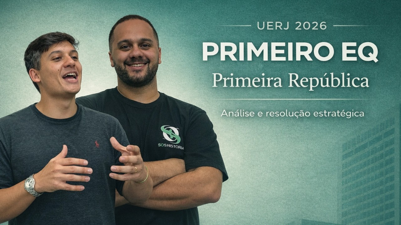 UERJ 2026 - LIVE DE PRIMEIRA REPÚBLICA - SOS UERJ {Prof.Pedro Riccioppo e Matheus Viug}