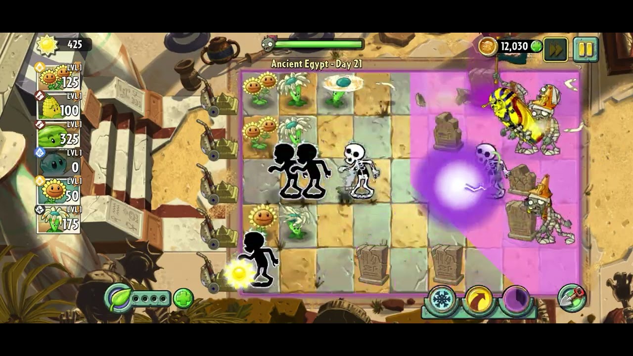 Pvz2:It is about time! Walkthrough (part4)