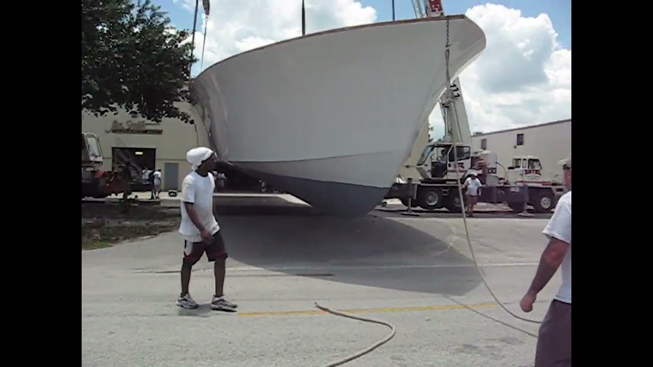 Jim Smith Tournament Boats #rolling a 95' #sportfishing #yacht