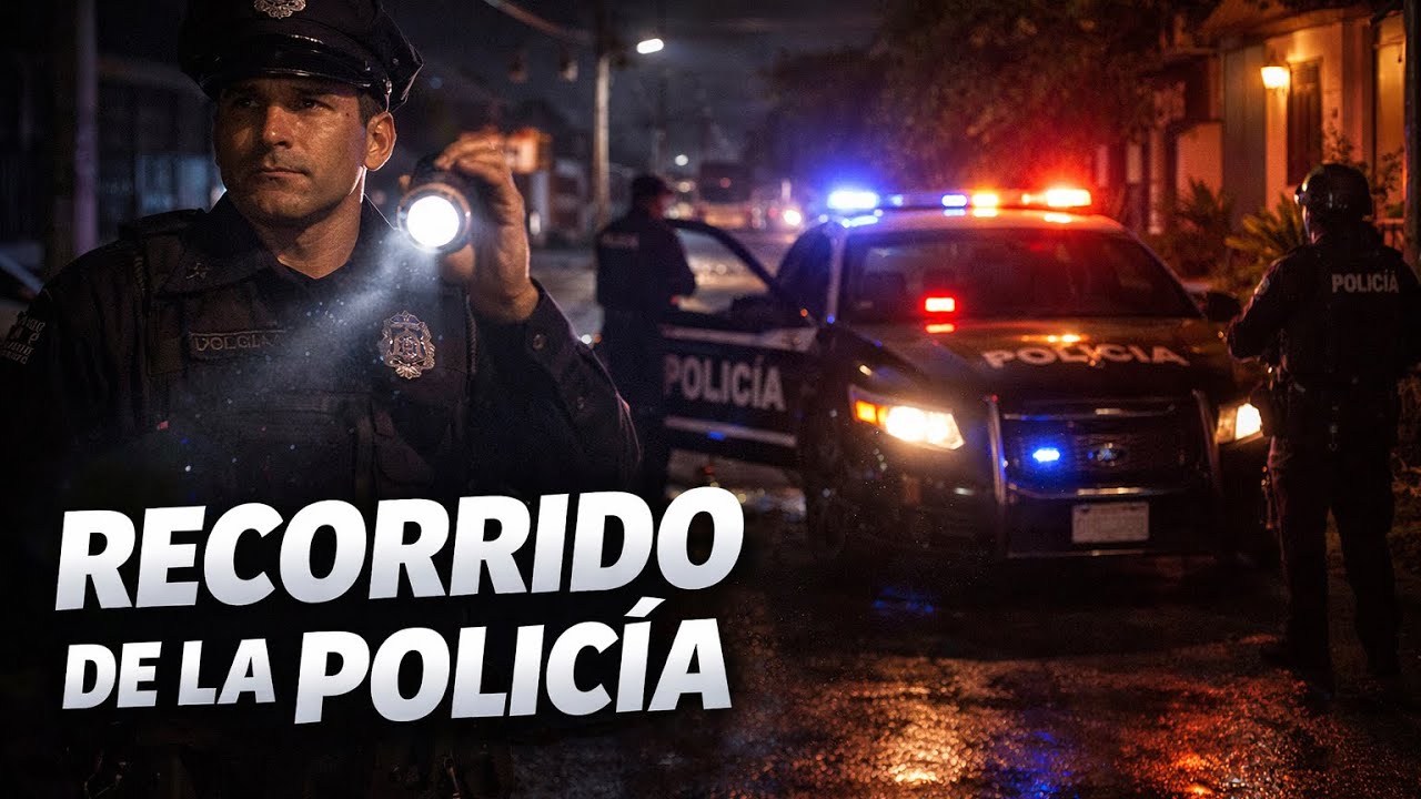 RECORRIDO DE LA POLICIA EN SAN FRANCISCO DE MACORIS