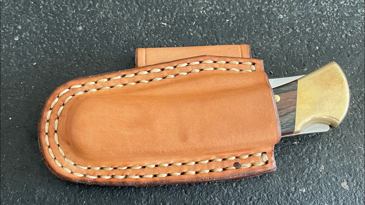 Buck 110/112 EDC Leather Sheath Part 1
