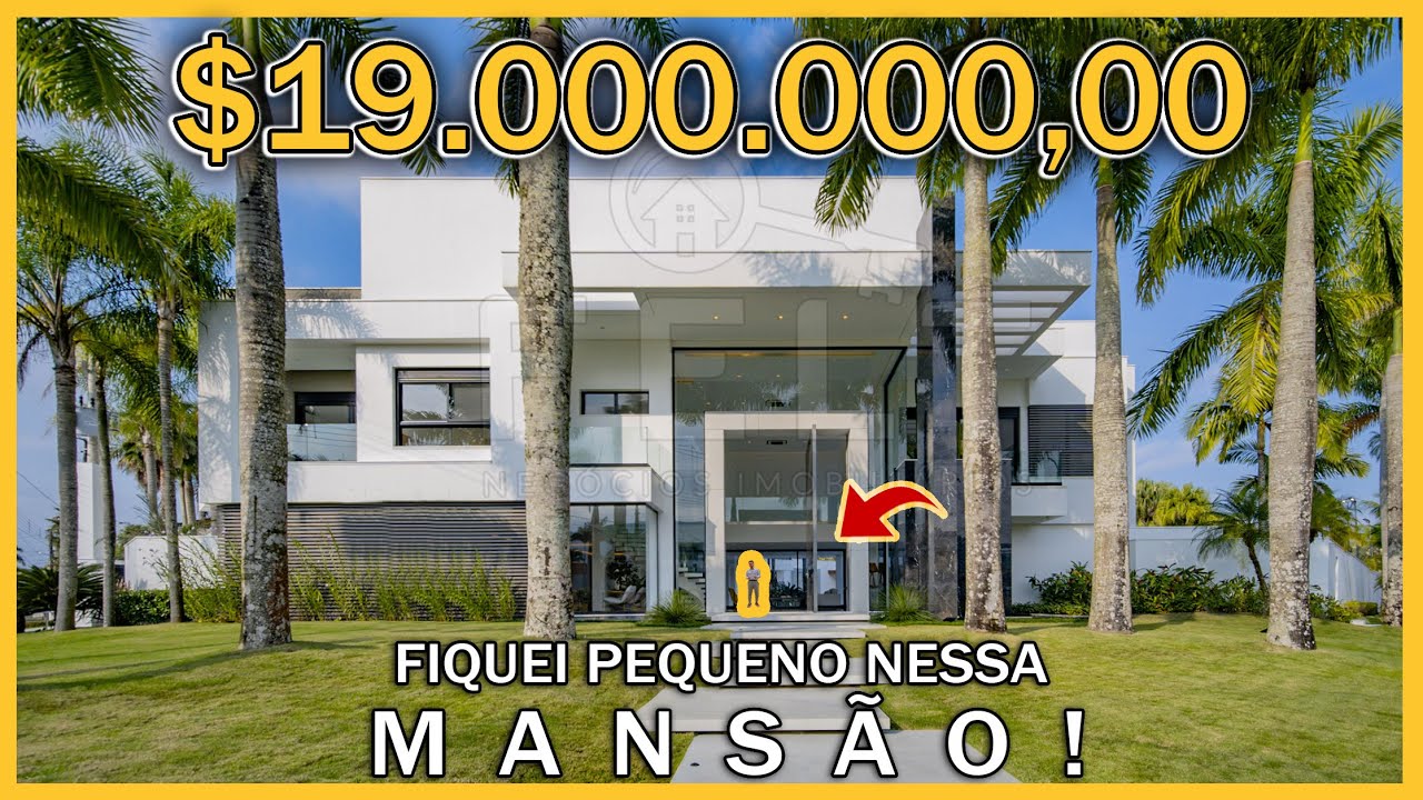 MANSÃO CINEMATOGRAFICA DE R$19.000.000,00 NO JARDIM ACAPULCO NO GUARUJÁ - VAI TE SURPREENDER