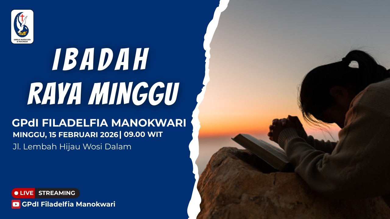 IBADAH RAYA MINGGU | 15 FEBRUARI 2026