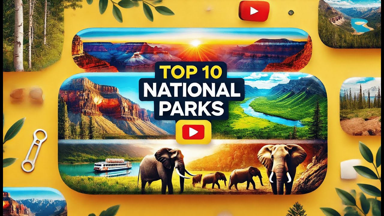 Top 10 National Parks in the World🌍| Must-Visit Travel Destinations 