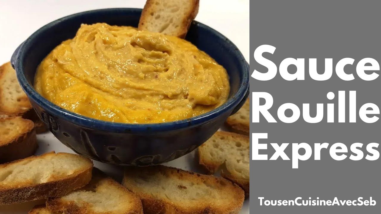 SAUCE ROUILLE EXPRESS en 5 minutes (Tous en cuisine avec Seb)