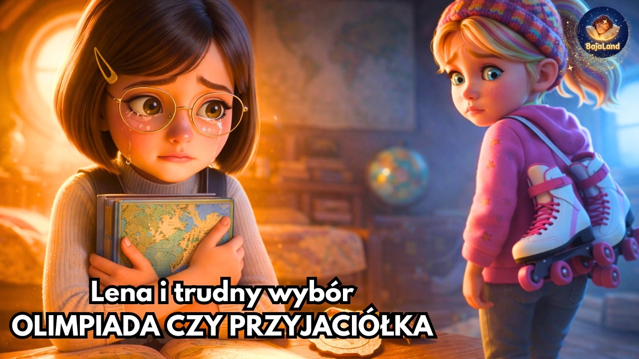 Najlepsza Przyjaciółka czy Olimpiada?🌍 Audiobook dla dzieci. Bajka do słuchania o tym co jes tważne.