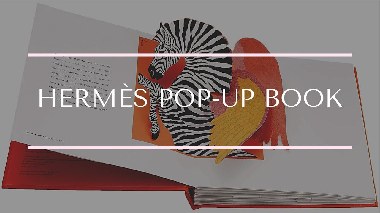 HERM&Egrave;S IS SELLING BOOKS??? || HERM&Egrave;S POP UP BOOK | Gwendy J.