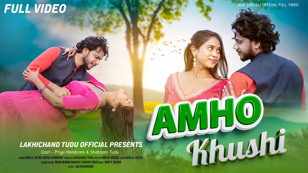 AMHO KUSHI Official Full Video | PRIYO & SHABNAM | Santali Video 2026