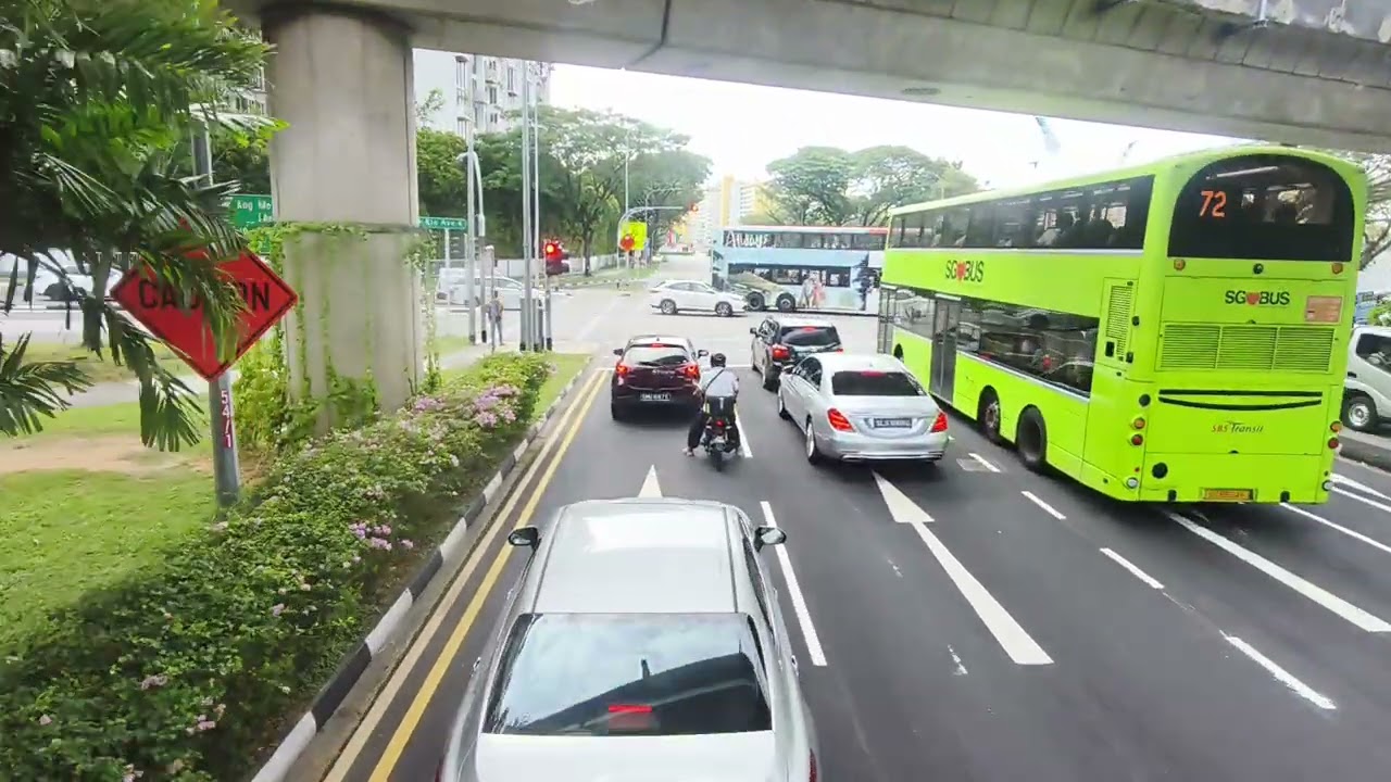 Volvo B9TL on svc 45 - blk 574 → Opp Yio Chu Kang stn