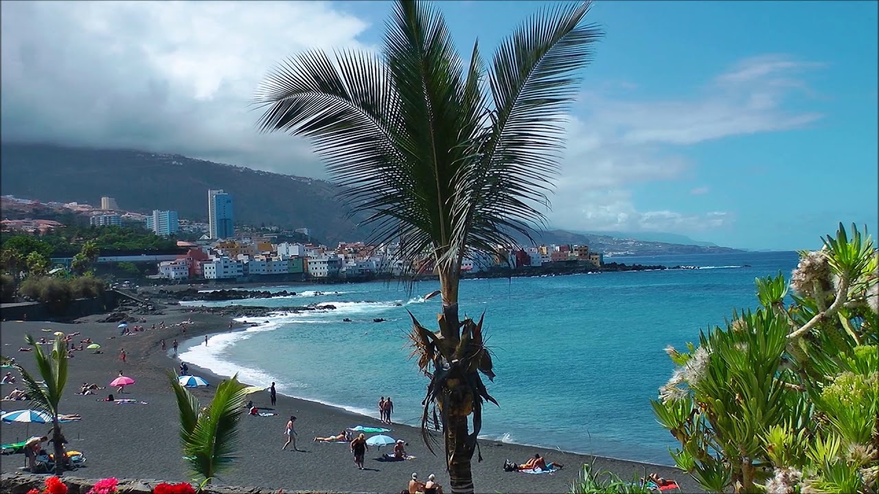 Impressionen Playa Jardin Puerto de la Cruz Teneriffa HD