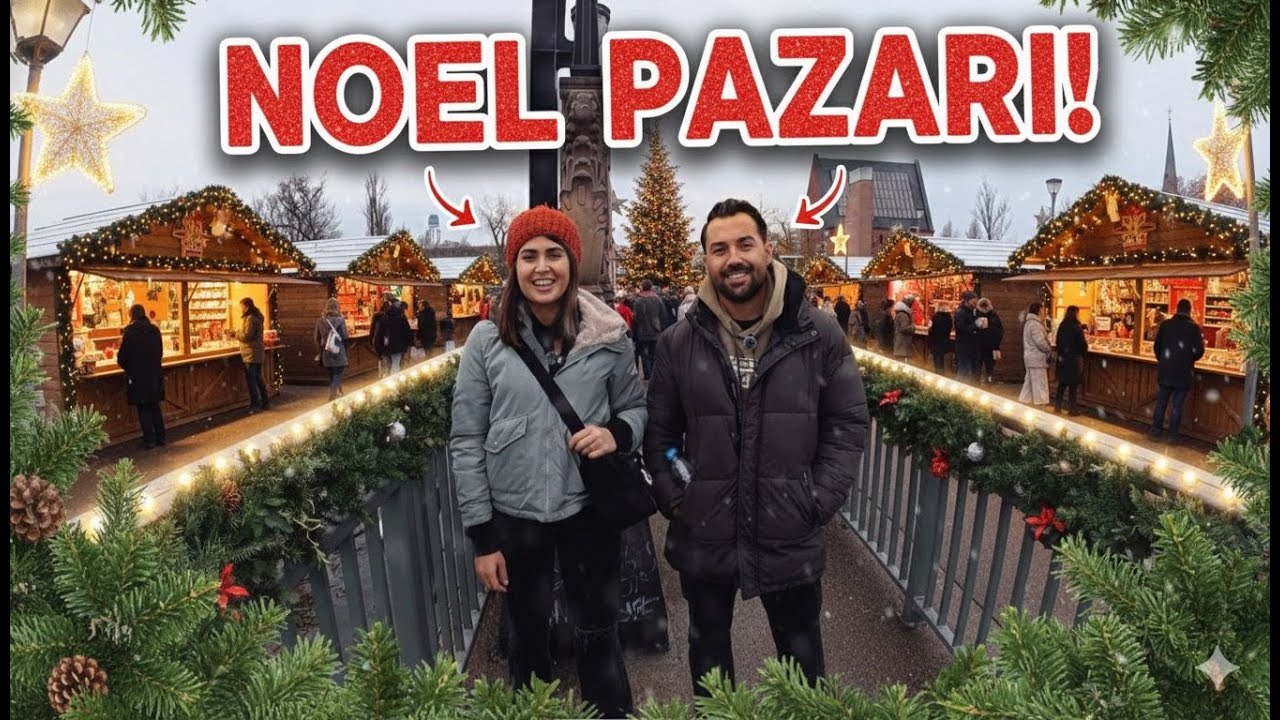 FRANKFURT NOEL PAZARINI GEZİYORUZ ❤️🎄