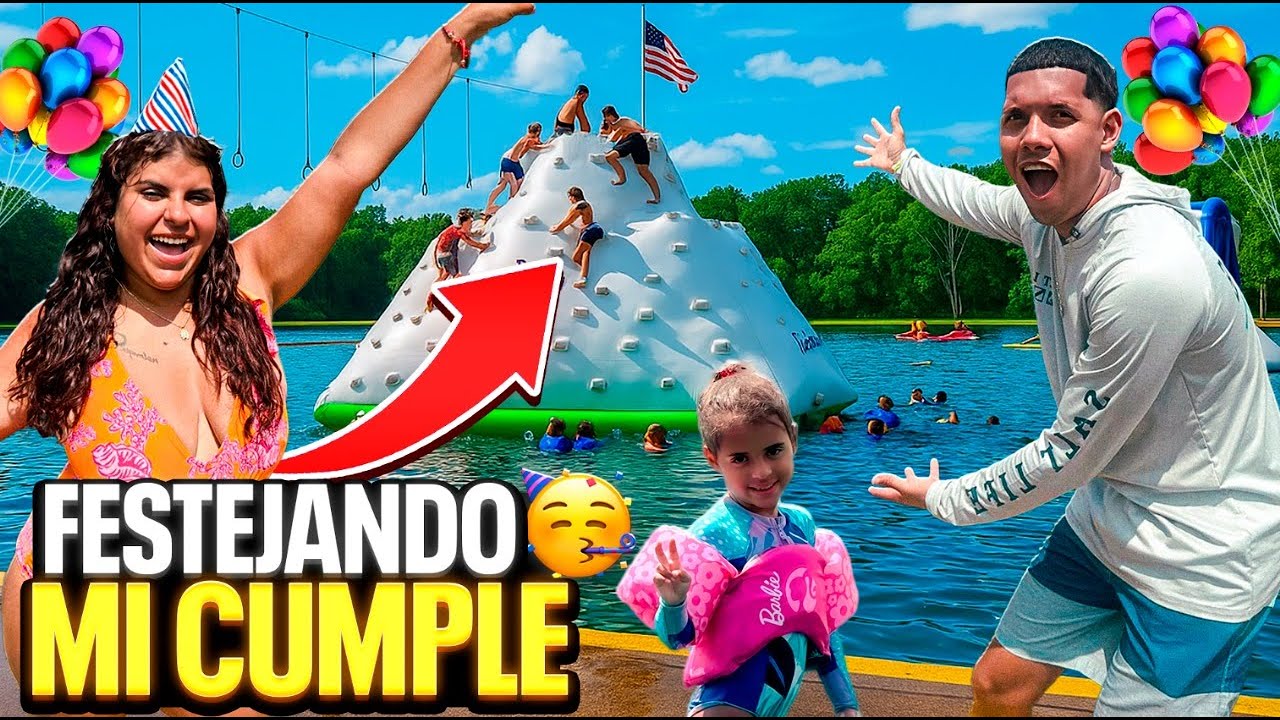 Mi CUMPLEAÑOS a lo grande en un parque ACUÁTICO 🎂🌊