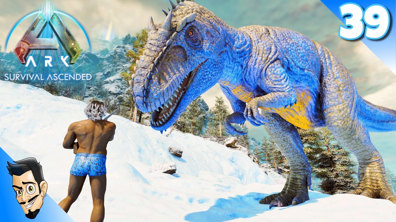 JE CAPTURE CE GIGANO EN SLIP DANS LA NEIGE ! EP39 - ARK SURVIVAL ASCENDED FR -
