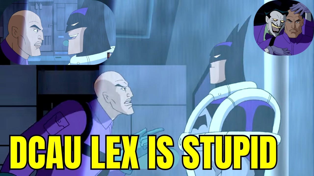 Batman Is SMARTER Than Lex Luthor In The DCAU?! DC Deep Dive