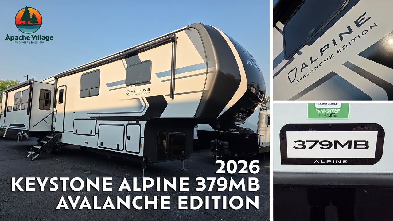 Best AFFORDABLE Luxury Family Fifth Wheel? 2026 Alpine Avalanche 379MB