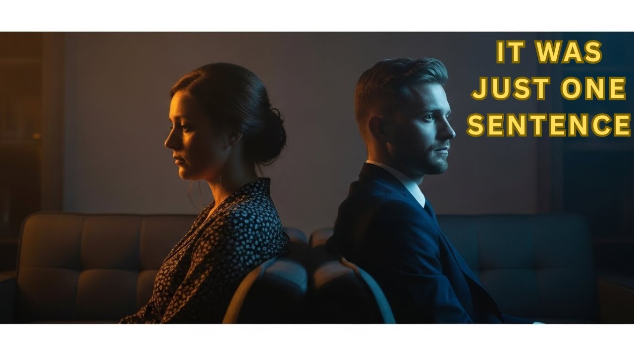 The One Sentence That Destroyed a Marriage