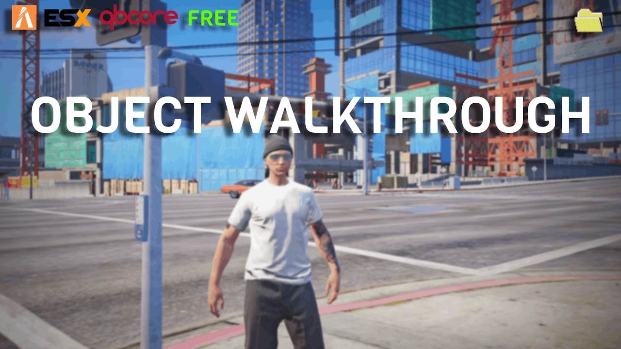 *FREE* Object Walkthrough | FiveM Script [STANDALONE]