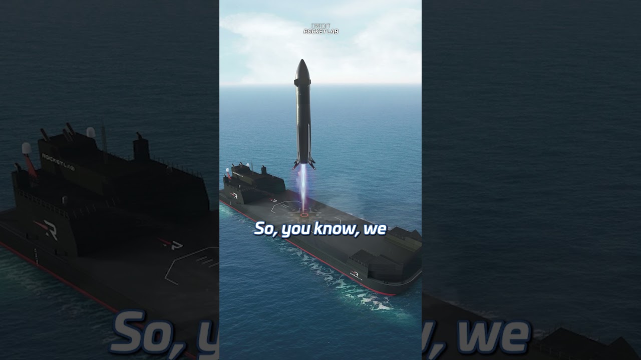 Rocket Lab's Peter Beck on Marine Assets #RocketLab #RKLB #space