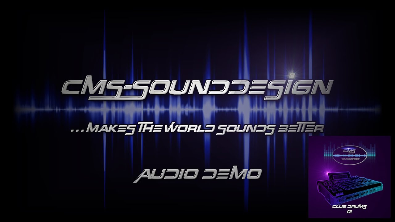 CMS-Sounddesign - CMS Club Drums 01 - Audio Demo 1