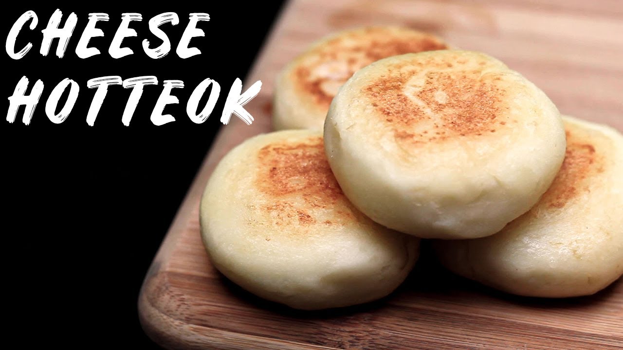 FLUFFY Korean Potato Cheese Pancakes | Hotteok