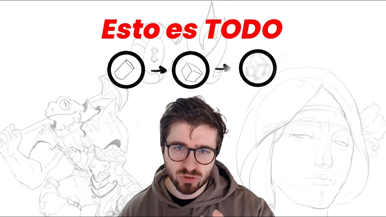 El método más fácil para dibujar desde la imaginación (que de verdad funciona)