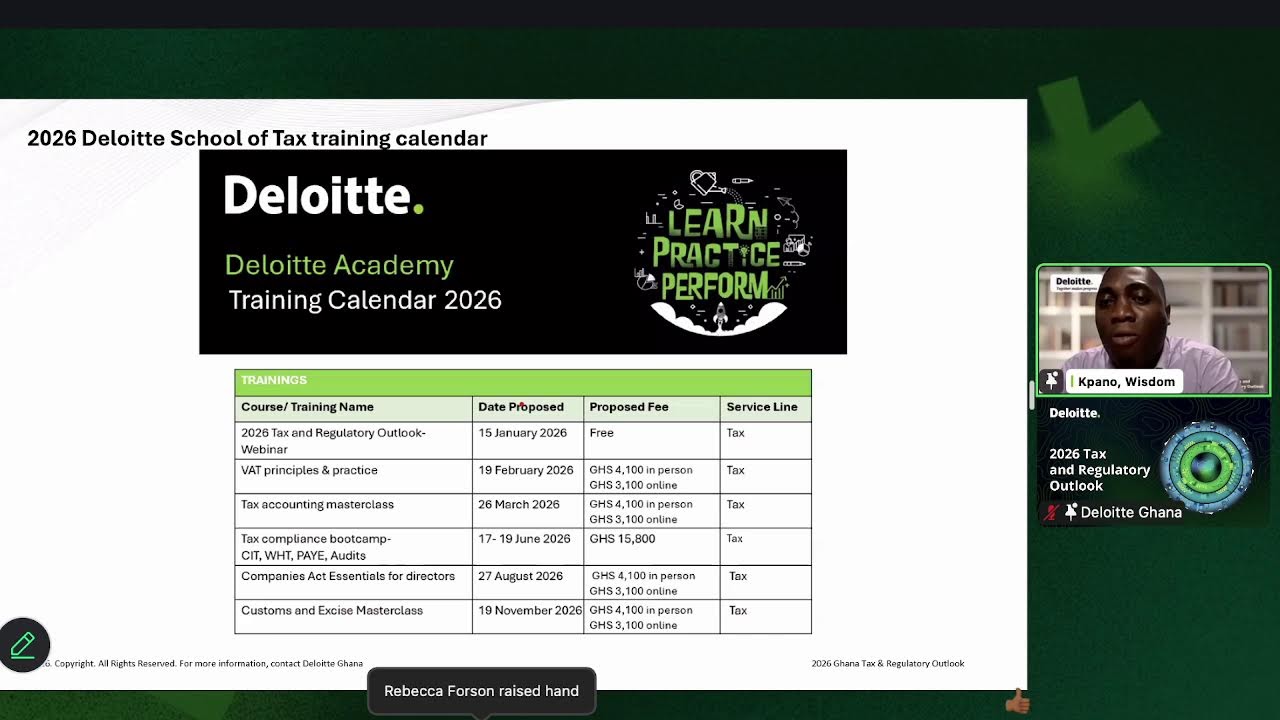 DELOITTE 2026 TAX AND REGULATORY OUTLOOK