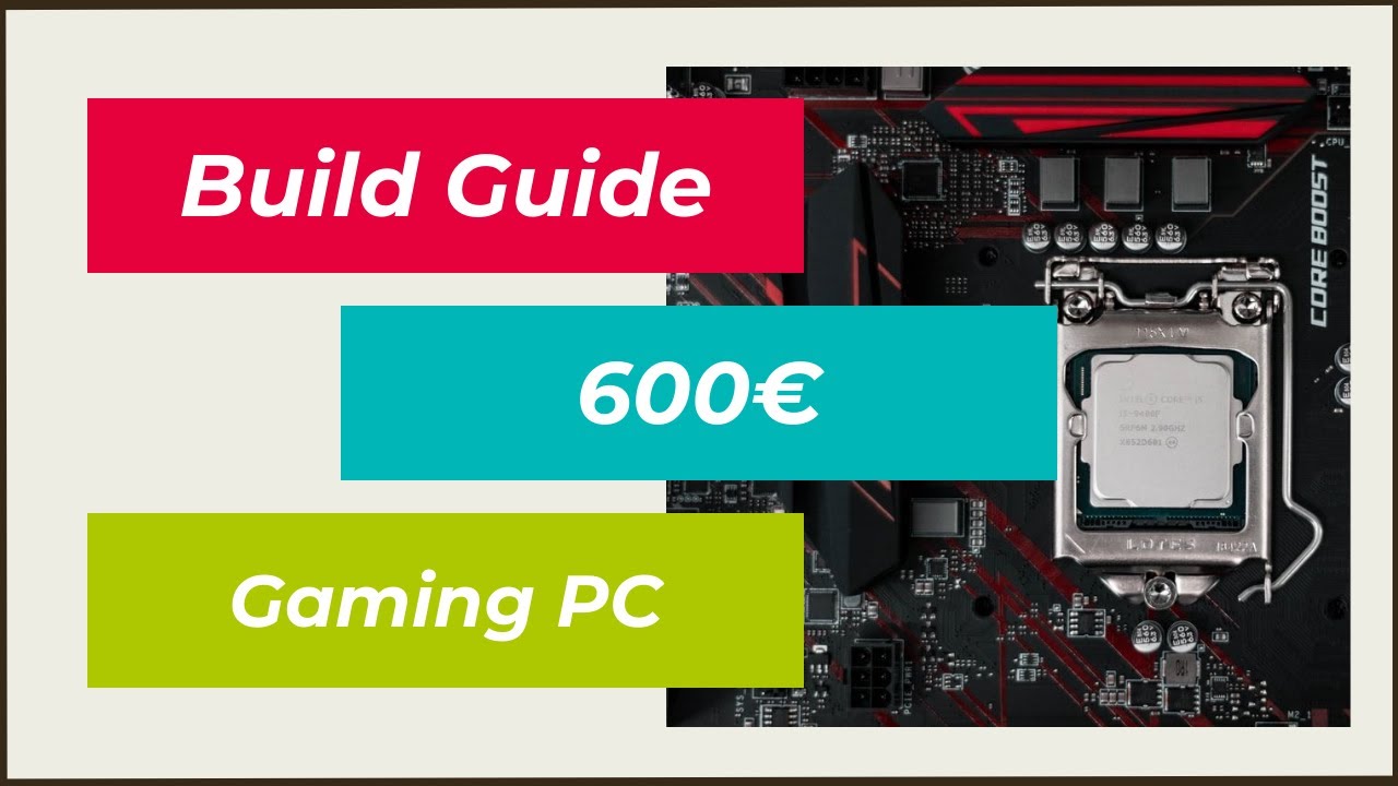 [Juli/2016] Build Guide - Gaming PC unter 600&euro; selber zusammenstellen/bauen