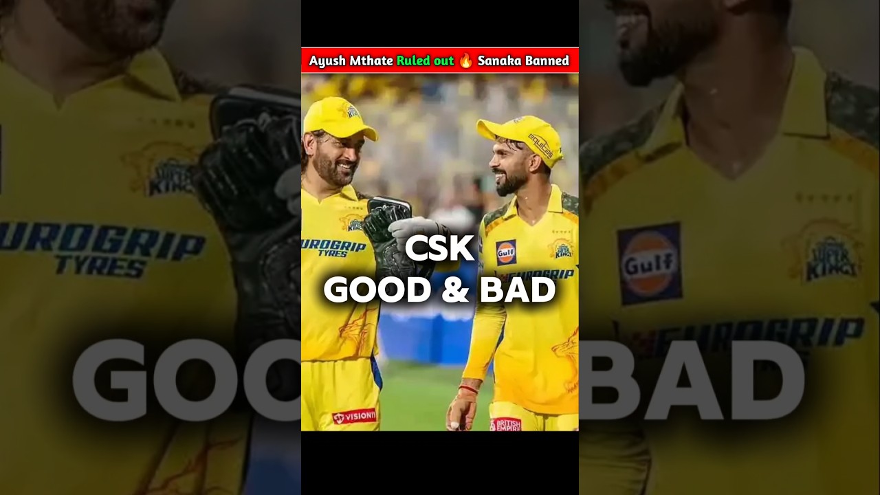 Ayush Mhatre Ruled Out 🚨 | 3 Big Cricket News 🔥 #shorts #ipl #mivskkr #iplteamcaptain
