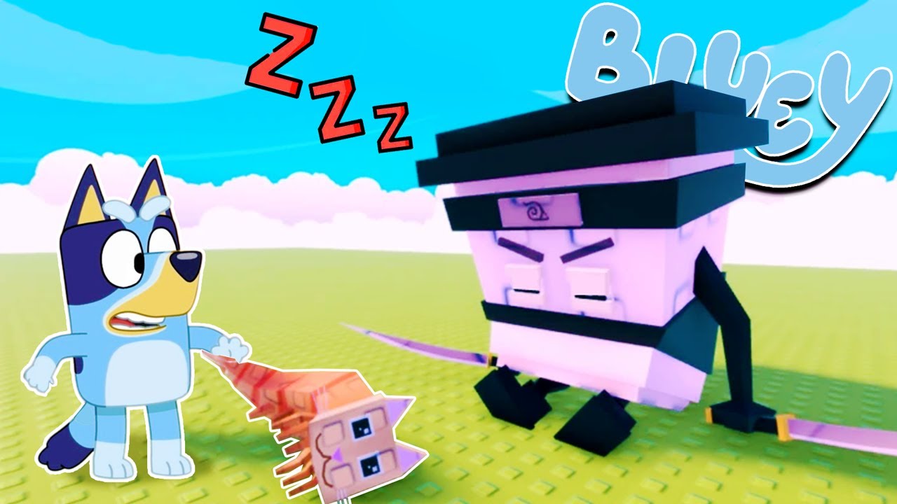 BLUEY pero ROBA sin DESPERTAR a los ITALIAN BRAINROT | Las Aventuras de BLUEY en ROBLOX!