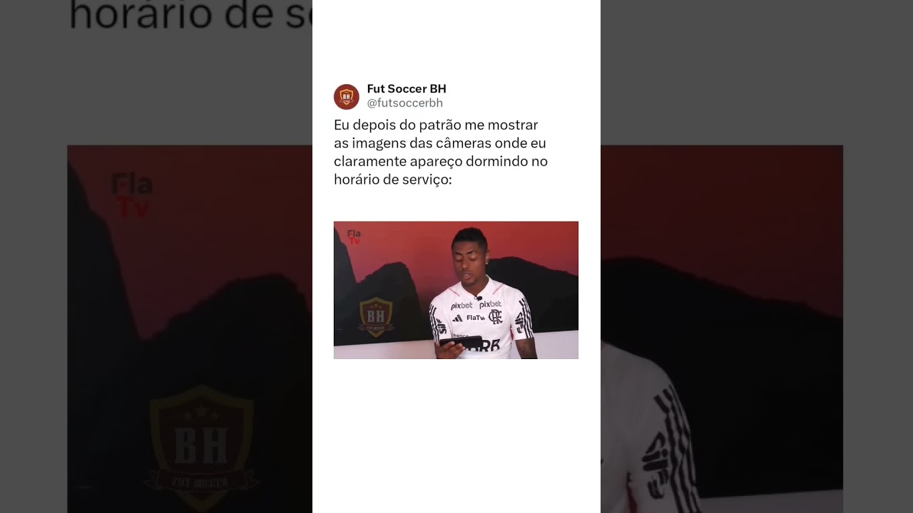 O BH &eacute; patrim&ocirc;nio do futebol brasileiro! 😂#brunohenrique #flamengo #brunohenrique27oficial #bh #fla