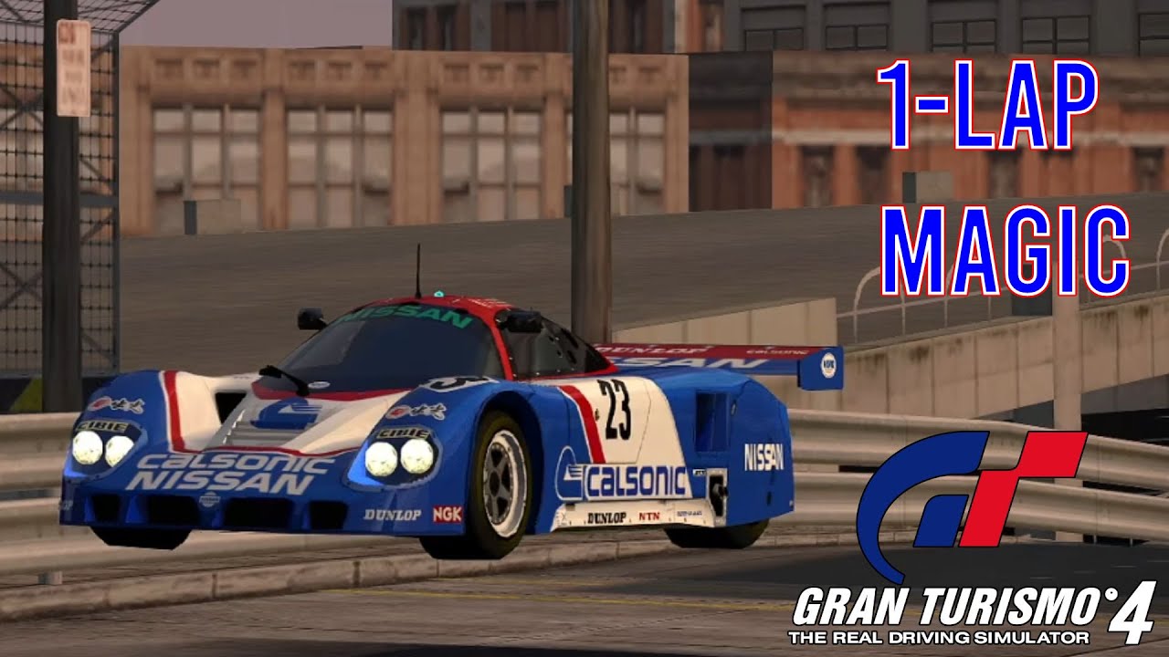 Gran Turismo 4 - Nissan 1-Lap Magic Showdown (4K 60FPS)