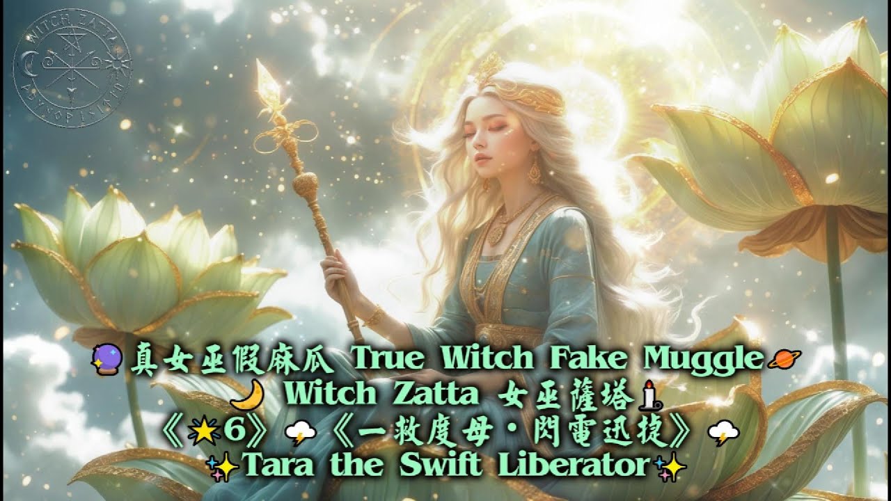 《🌟6》🌩️《一救度母・閃電迅捷》🌩️✨Tara the Swift Liberator✨