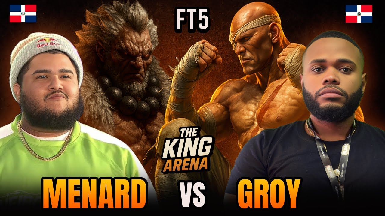 🔥 INSANE FT5 ▰ MENARD (Akuma) vs GROY (Sagat) ▰ Street Fighter 6 | High-Level Set 🔥