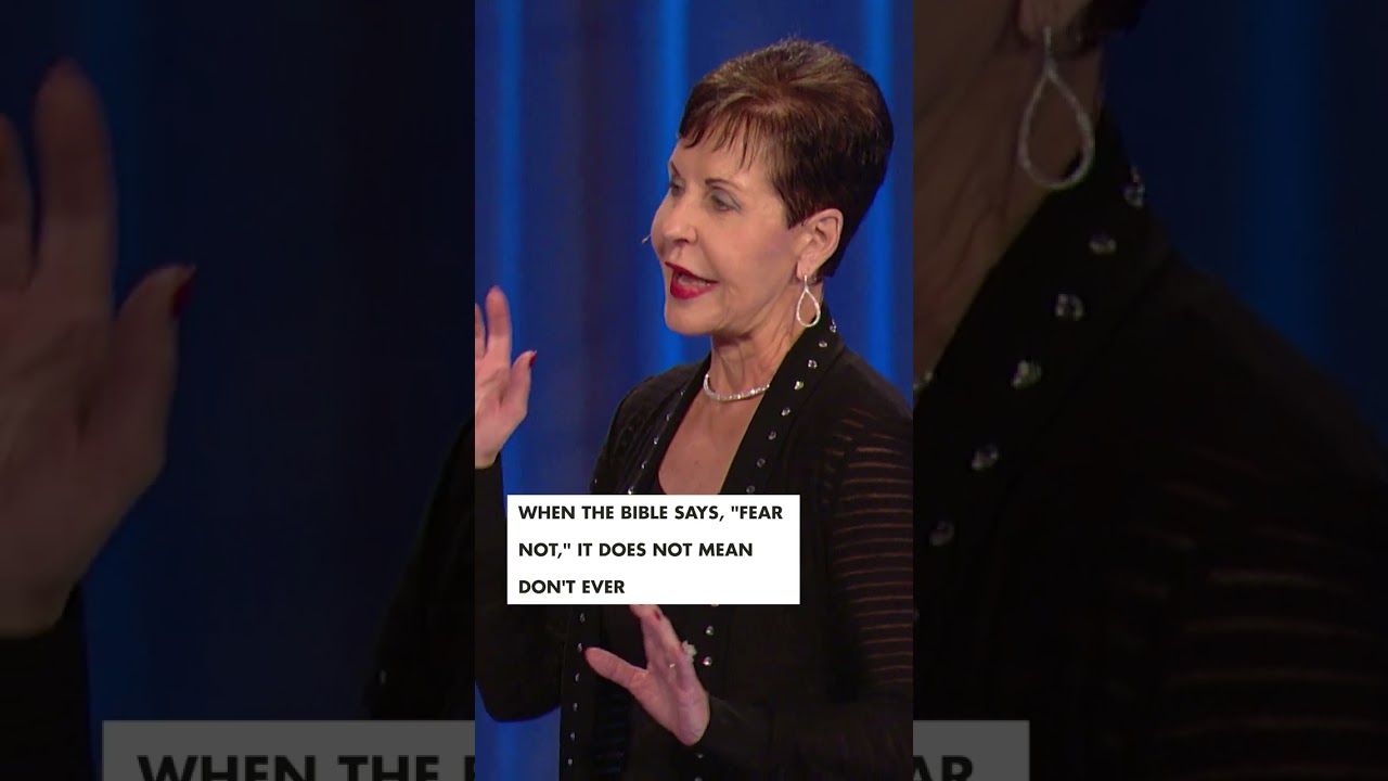 The Real Meaning of "Fear Not" | Joyce Meyer
